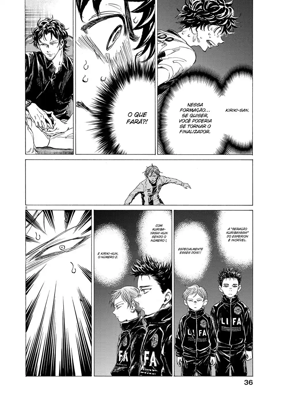 Read Ao Ashi pt Manga Online