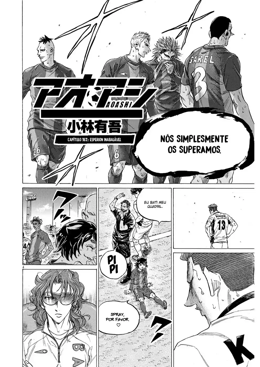Read Ao Ashi pt Manga Online