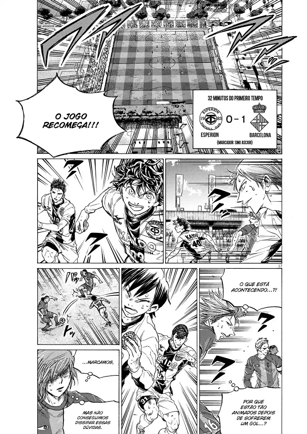 Read Ao Ashi pt Manga Online
