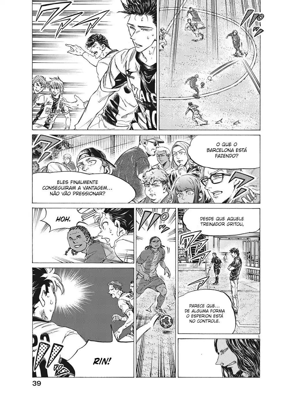 Read Ao Ashi pt Manga Online