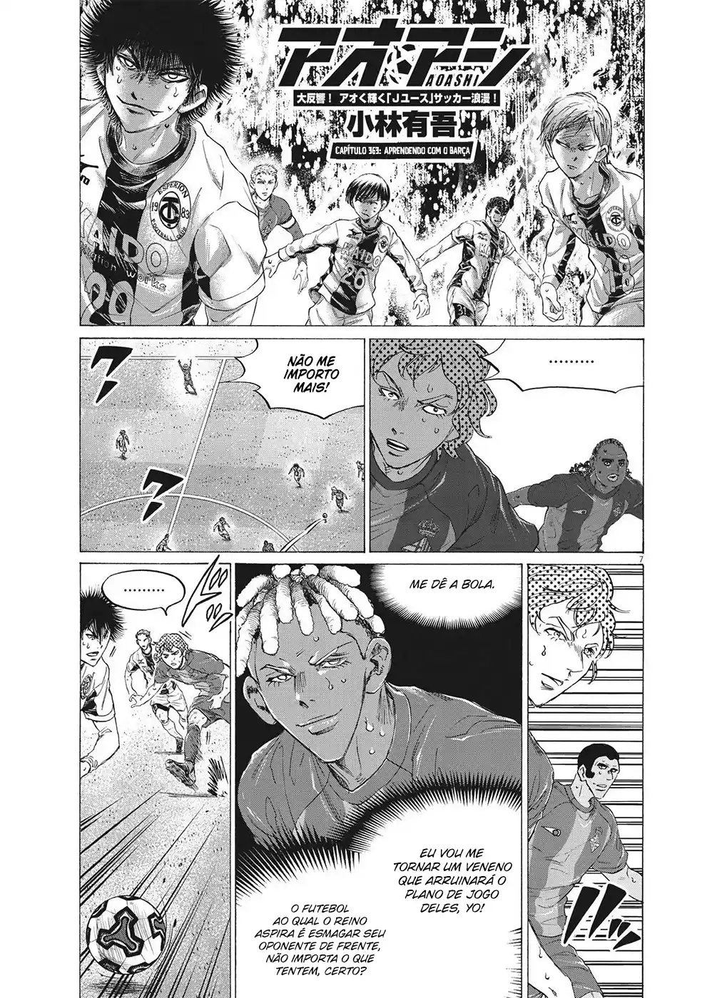 Read Ao Ashi pt Manga Online