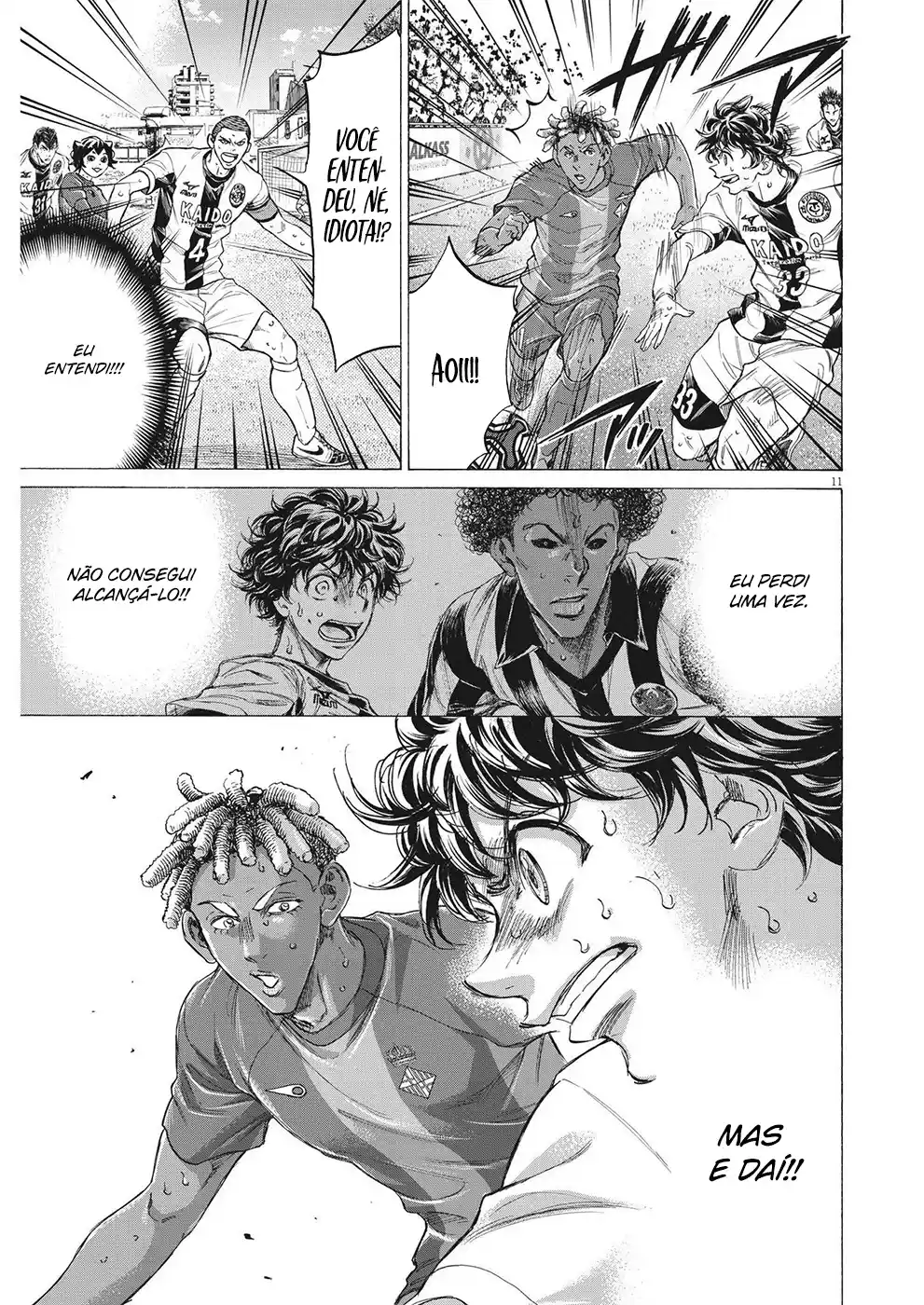 Read Ao Ashi pt Manga Online