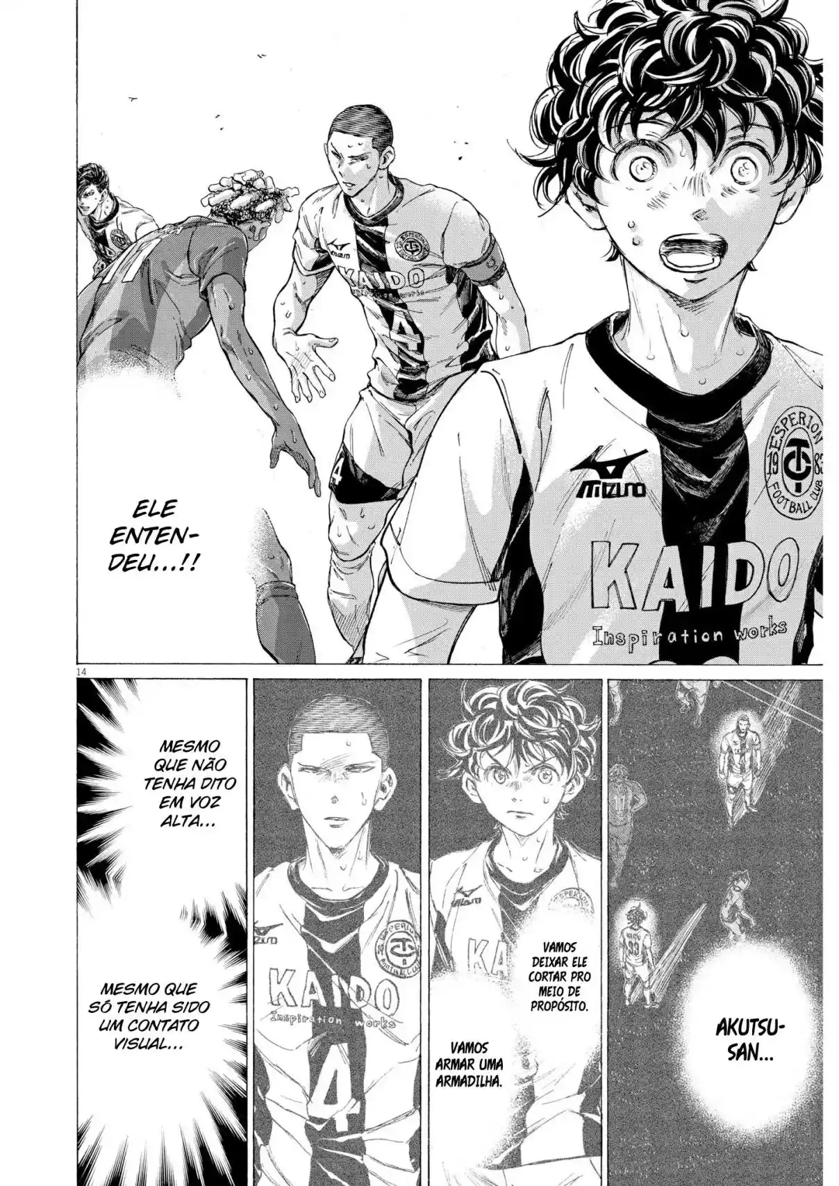 Read Ao Ashi pt Manga Online
