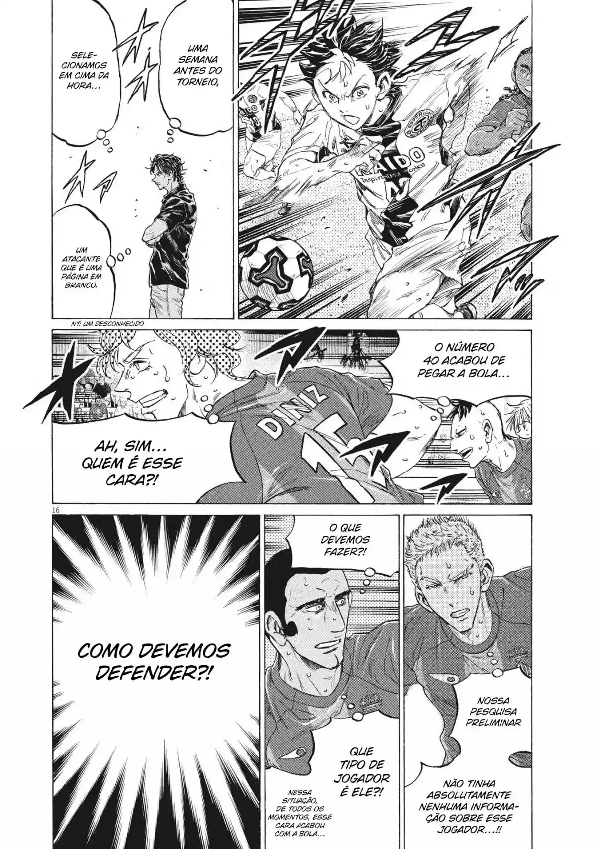 Read Ao Ashi pt Manga Online