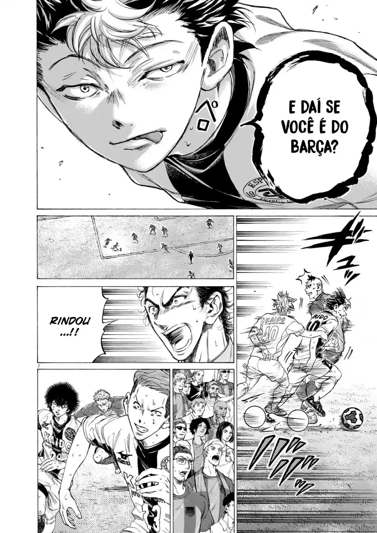 Read Ao Ashi pt Manga Online