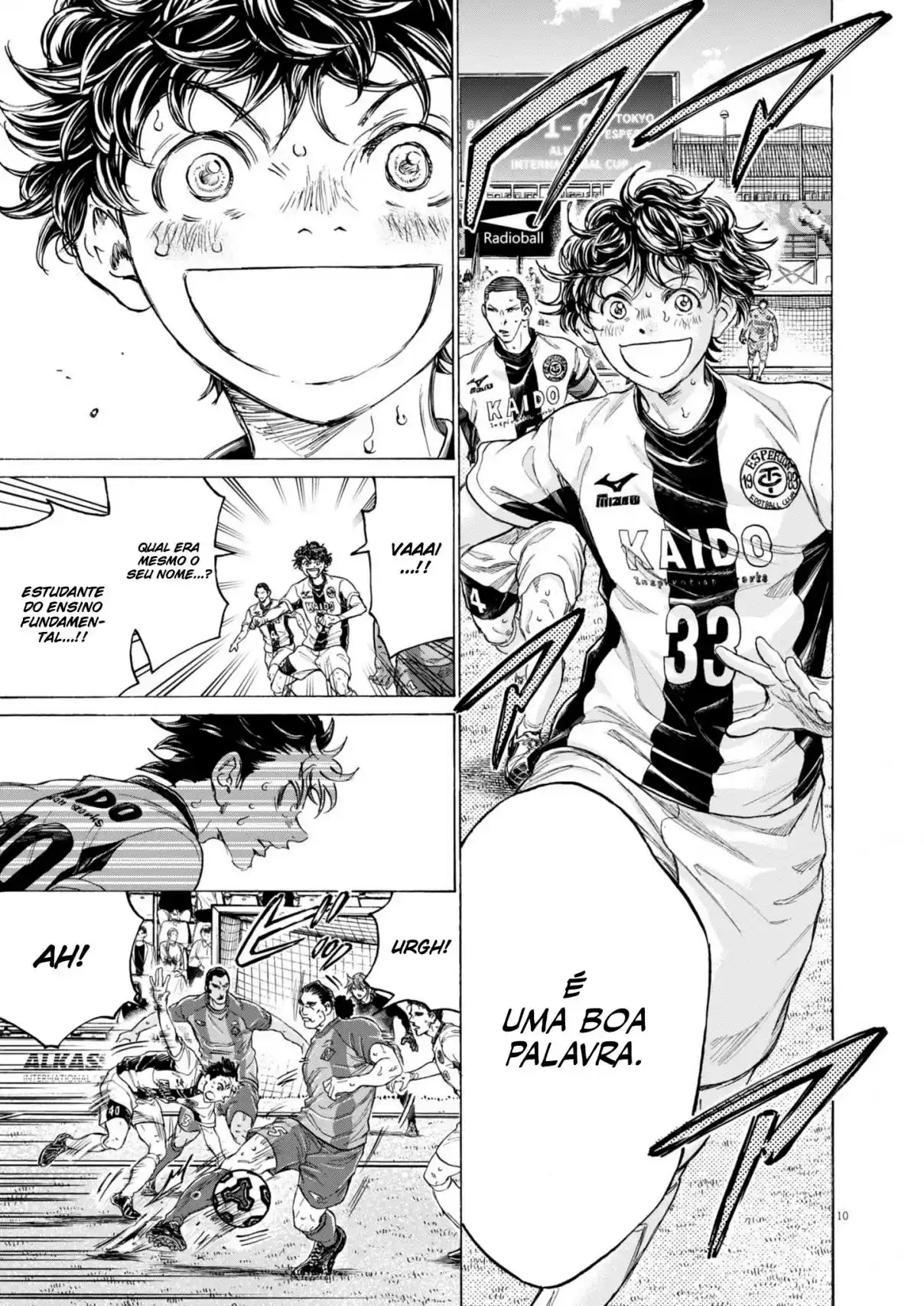 Read Ao Ashi pt Manga Online
