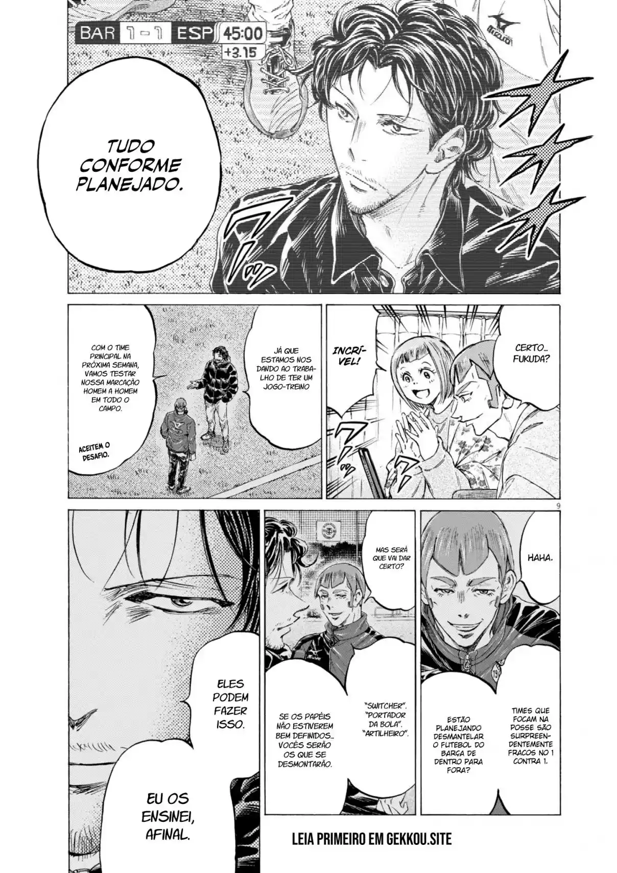 Read Ao Ashi pt Manga Online