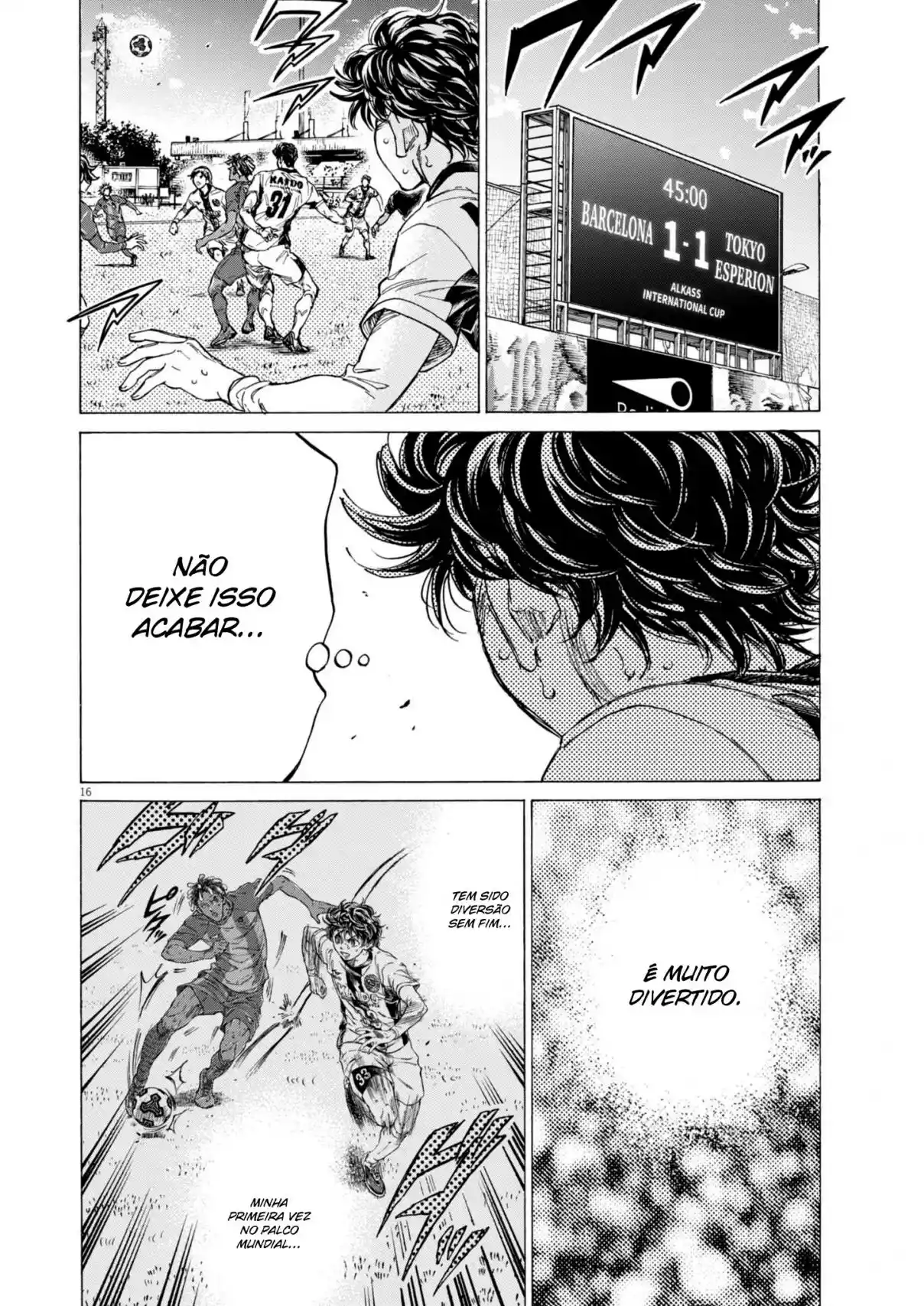 Read Ao Ashi pt Manga Online