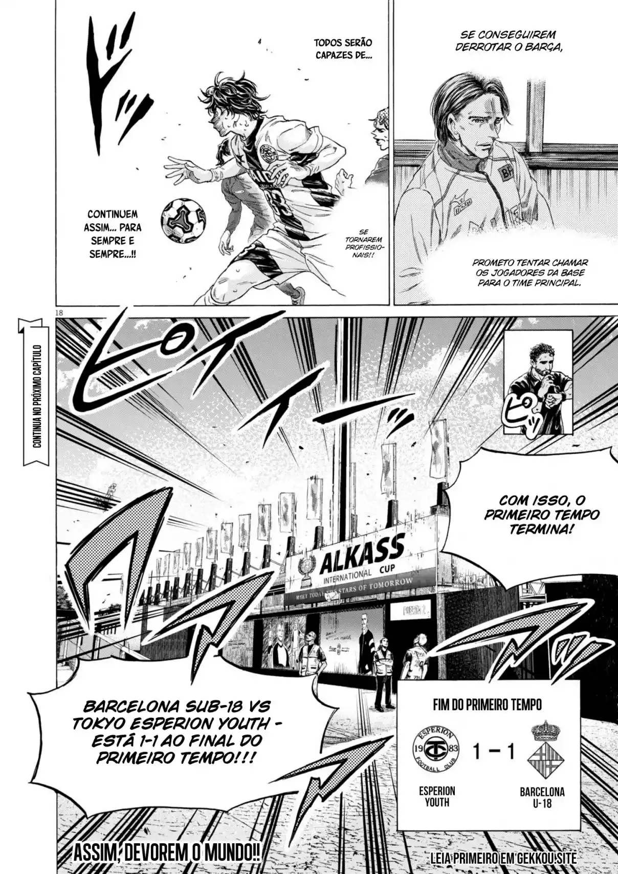 Read Ao Ashi pt Manga Online