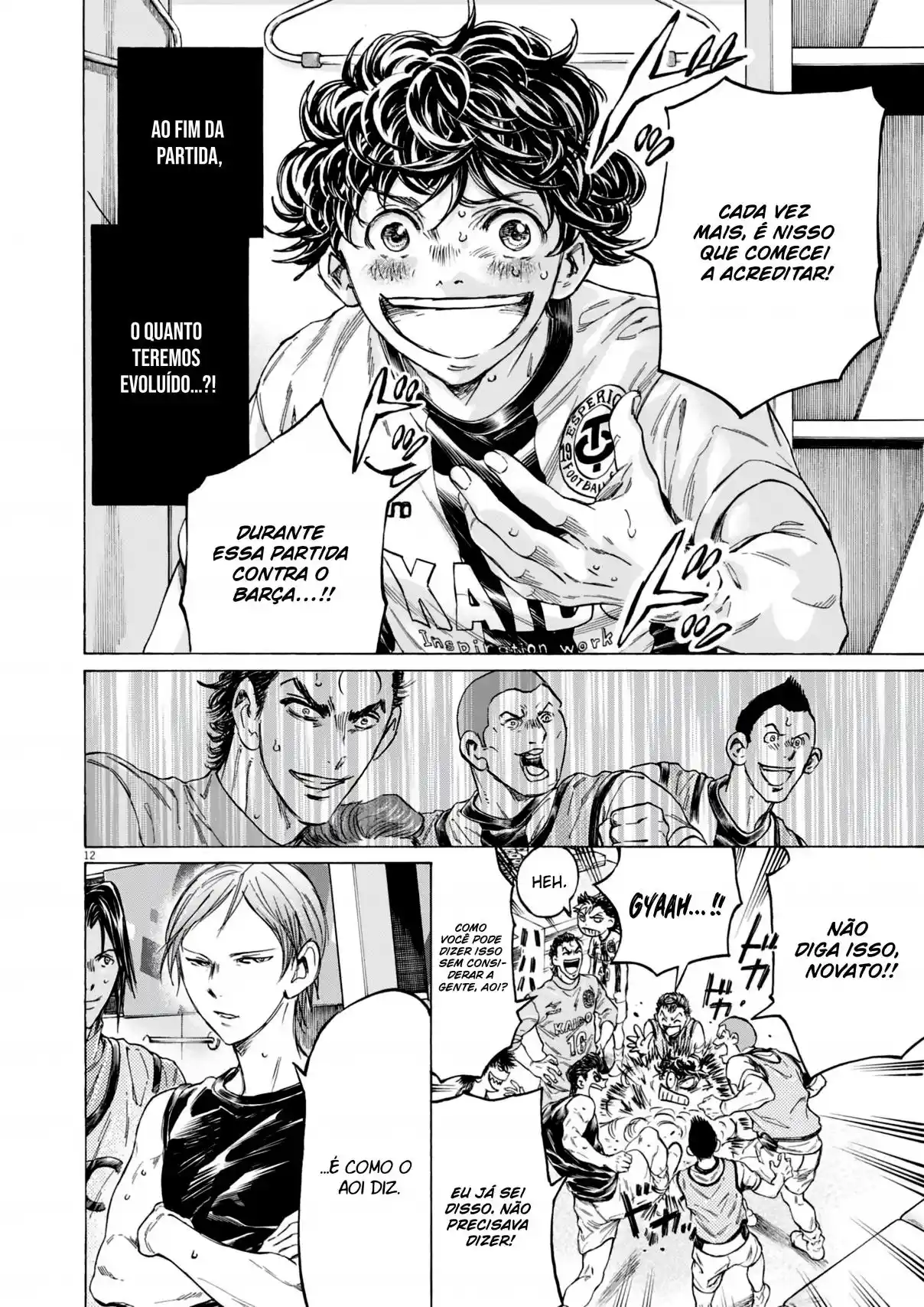 Read Ao Ashi pt Manga Online