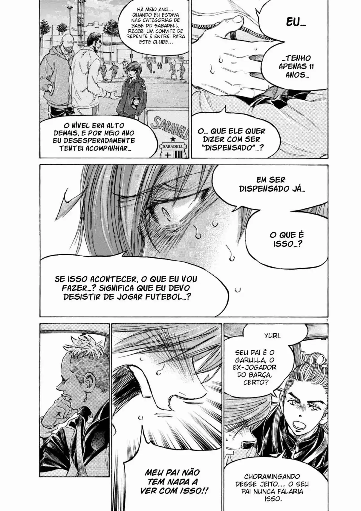 Read Ao Ashi pt Manga Online