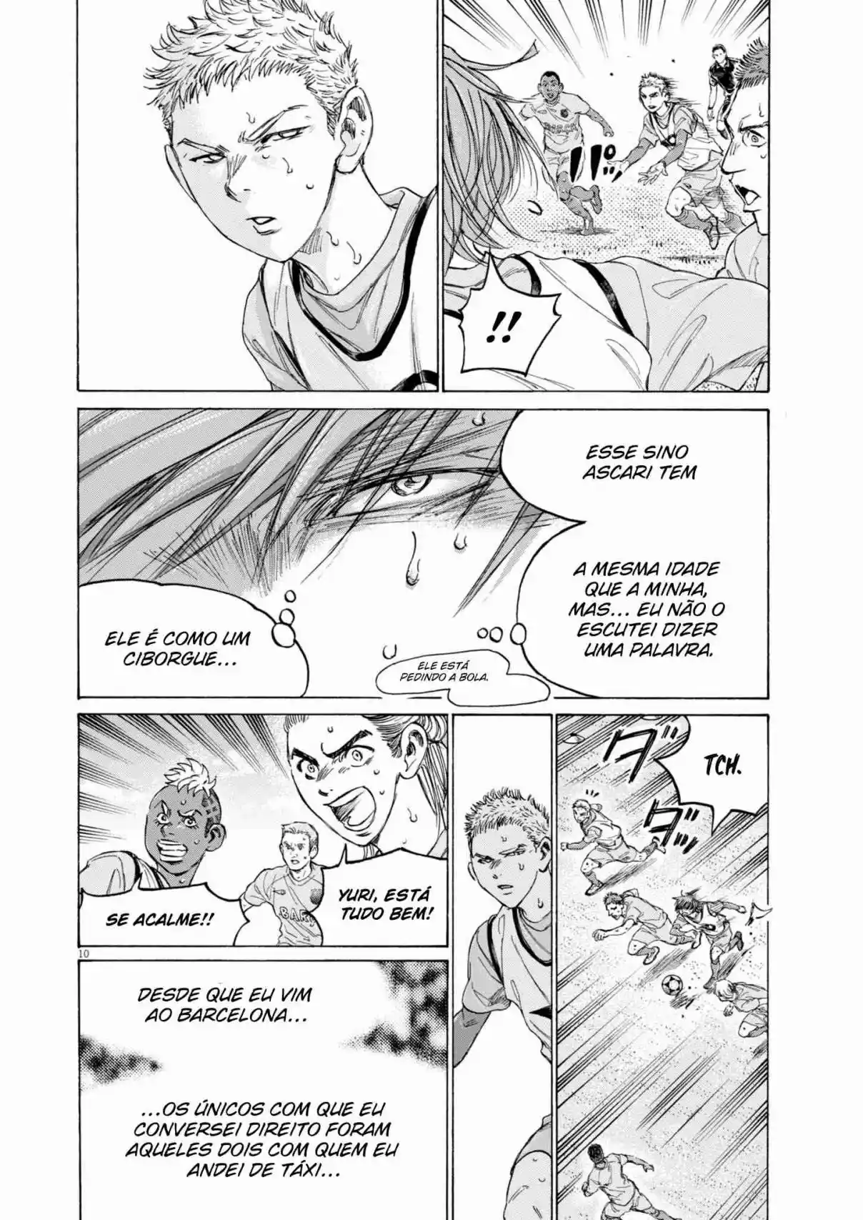 Read Ao Ashi pt Manga Online