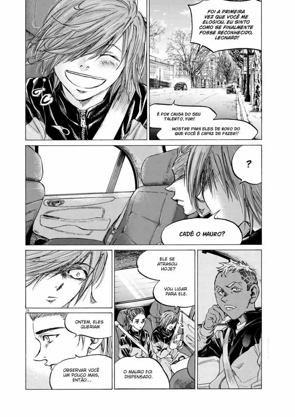 Read Ao Ashi pt Manga Online