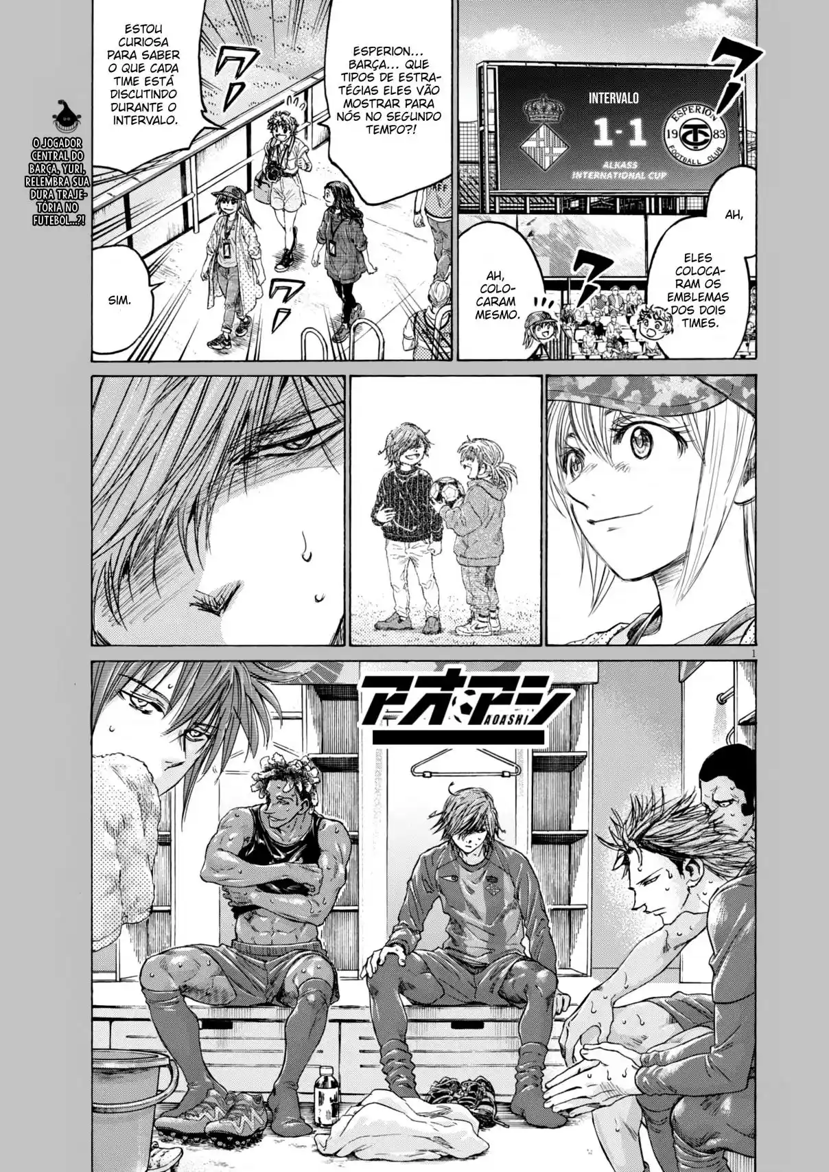 Read Ao Ashi pt Manga Online