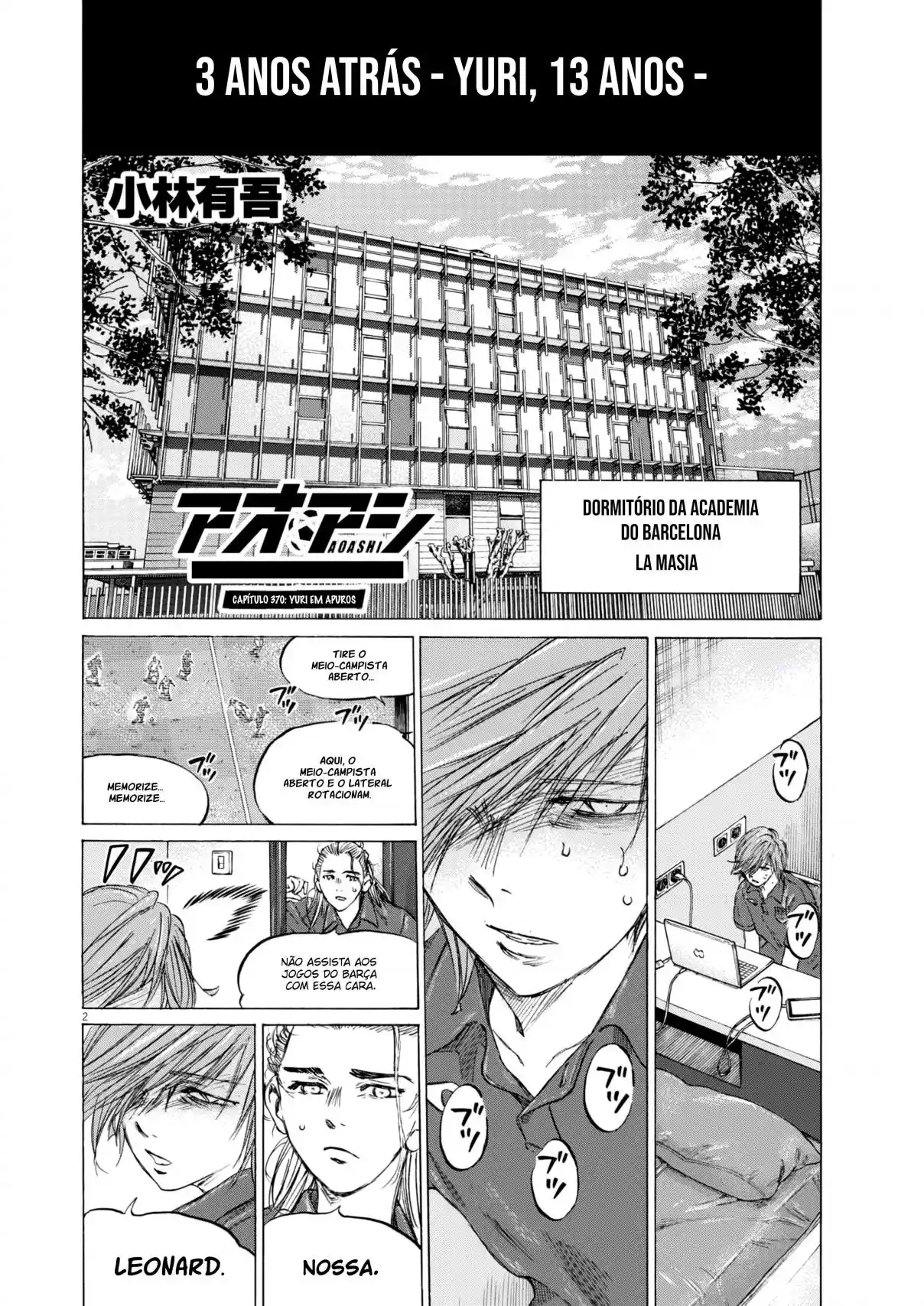 Read Ao Ashi pt Manga Online