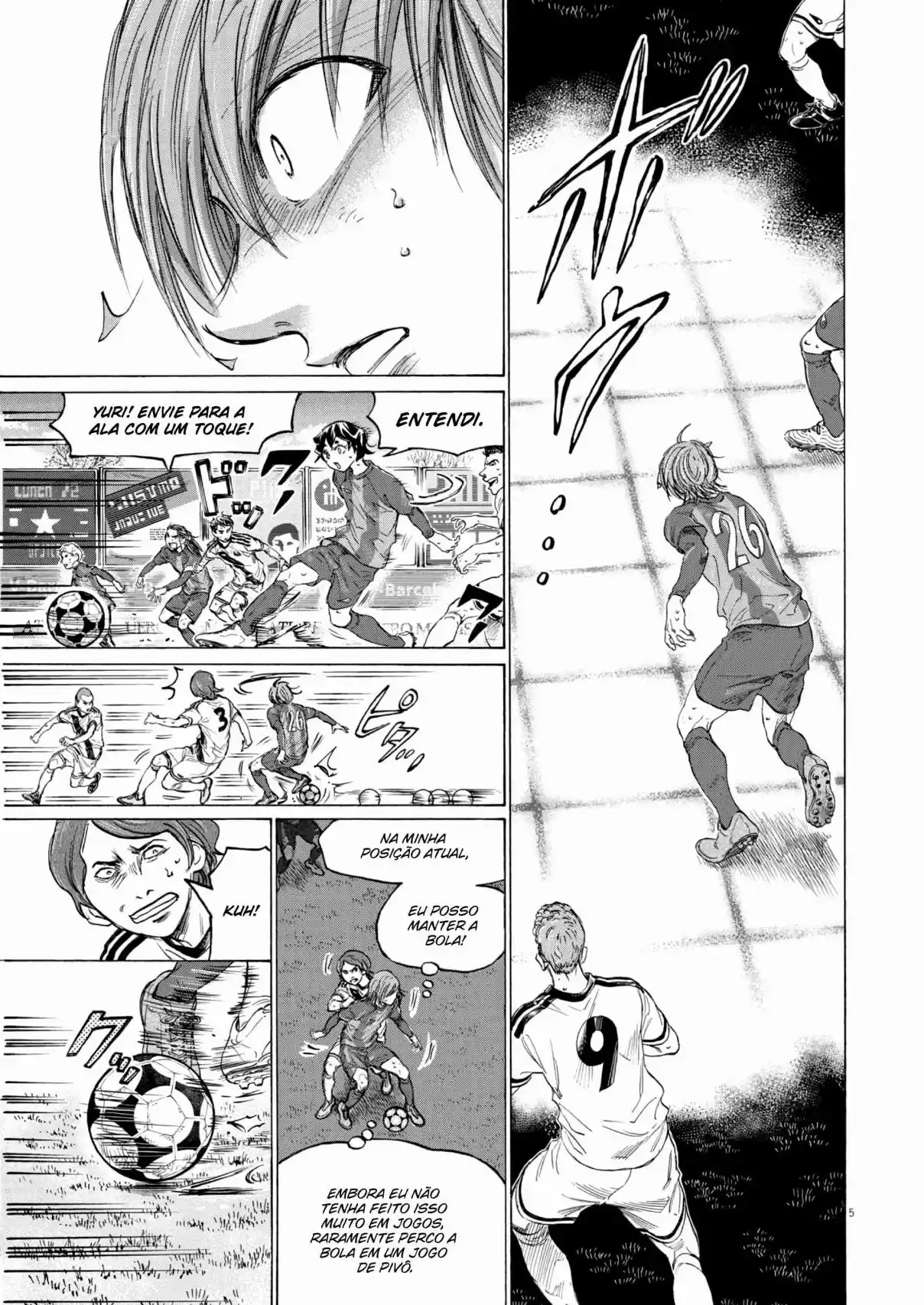 Read Ao Ashi pt Manga Online