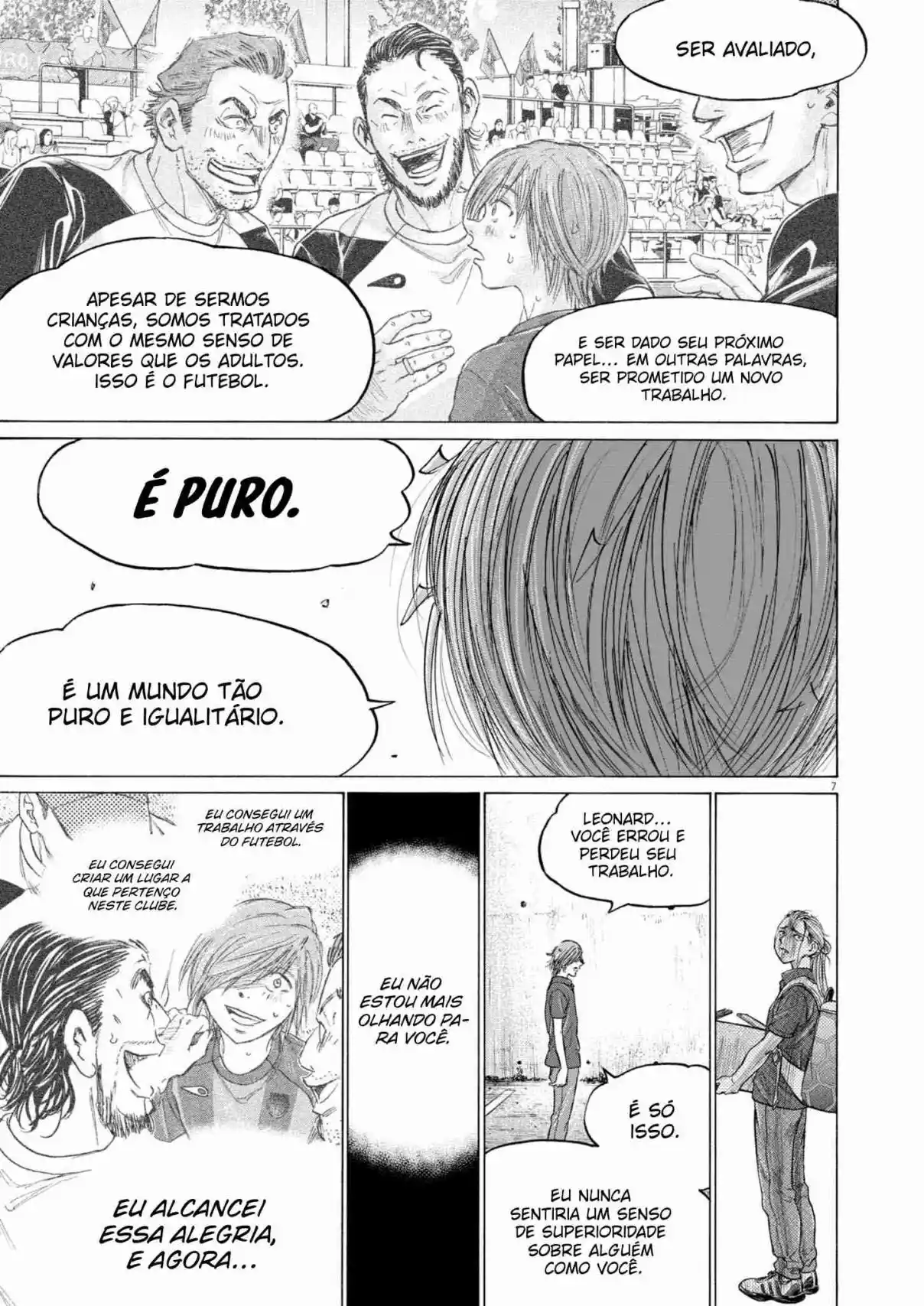 Read Ao Ashi pt Manga Online