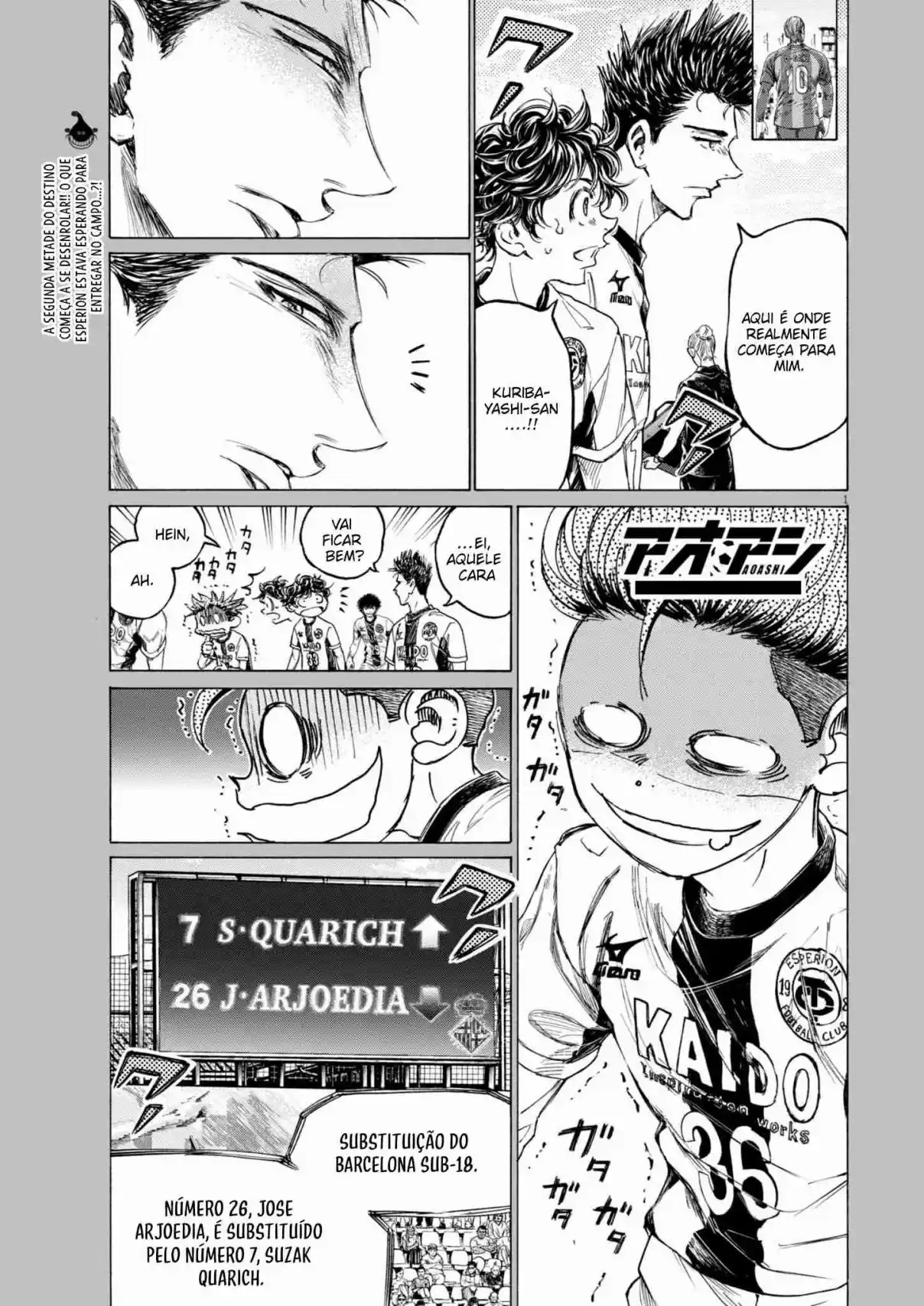 Read Ao Ashi pt Manga Online