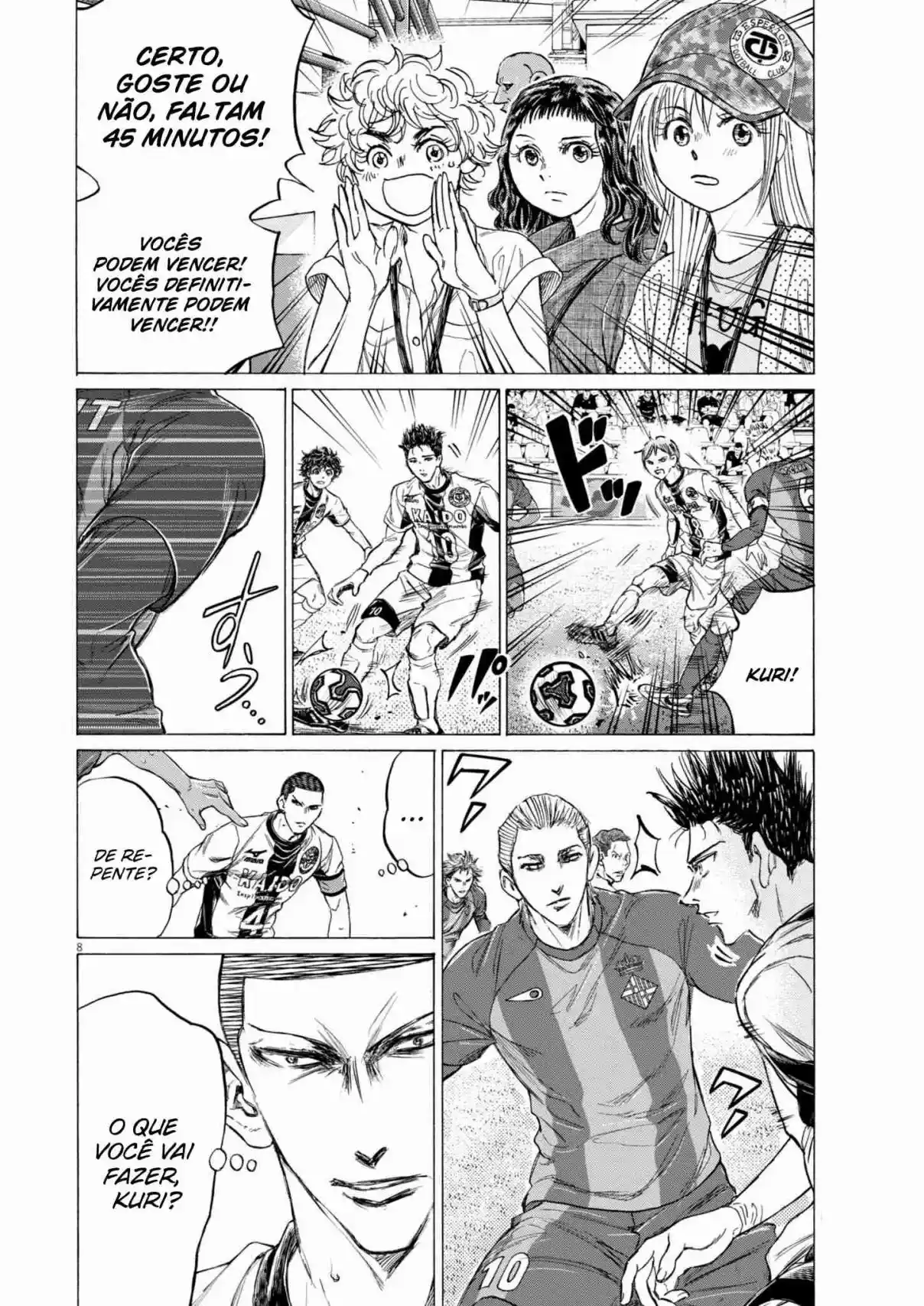 Read Ao Ashi pt Manga Online