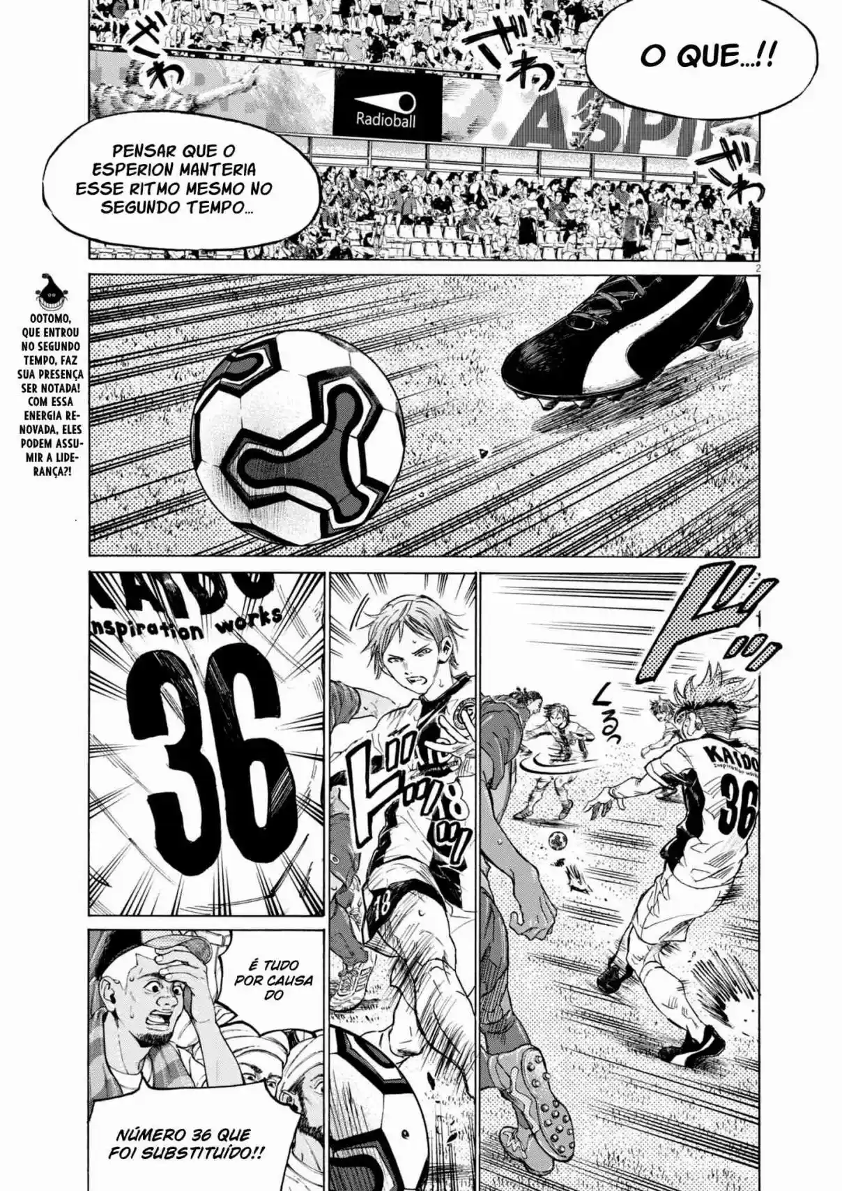 Read Ao Ashi pt Manga Online