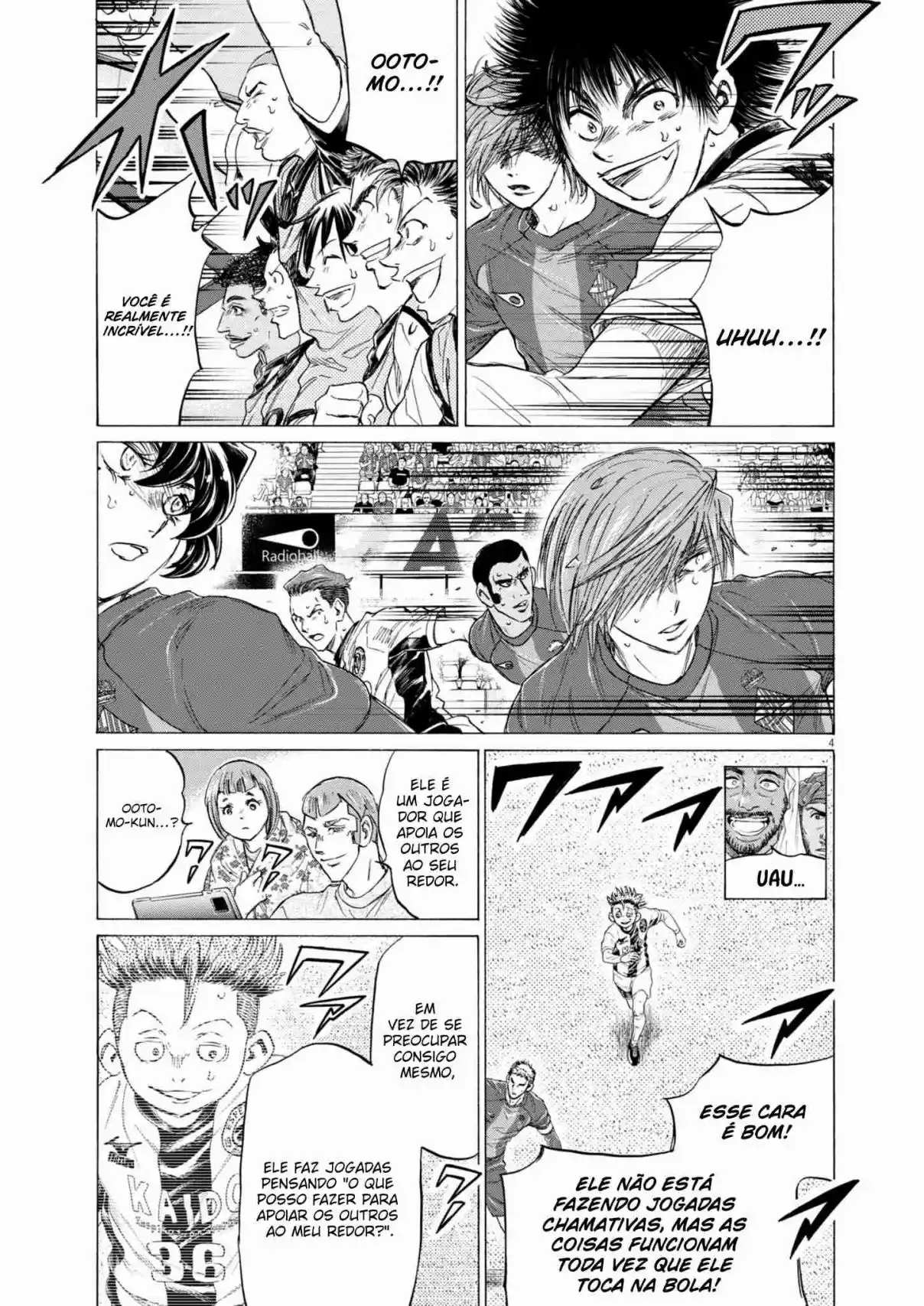Read Ao Ashi pt Manga Online