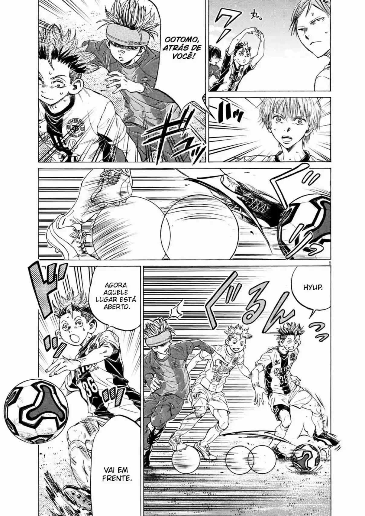 Read Ao Ashi pt Manga Online