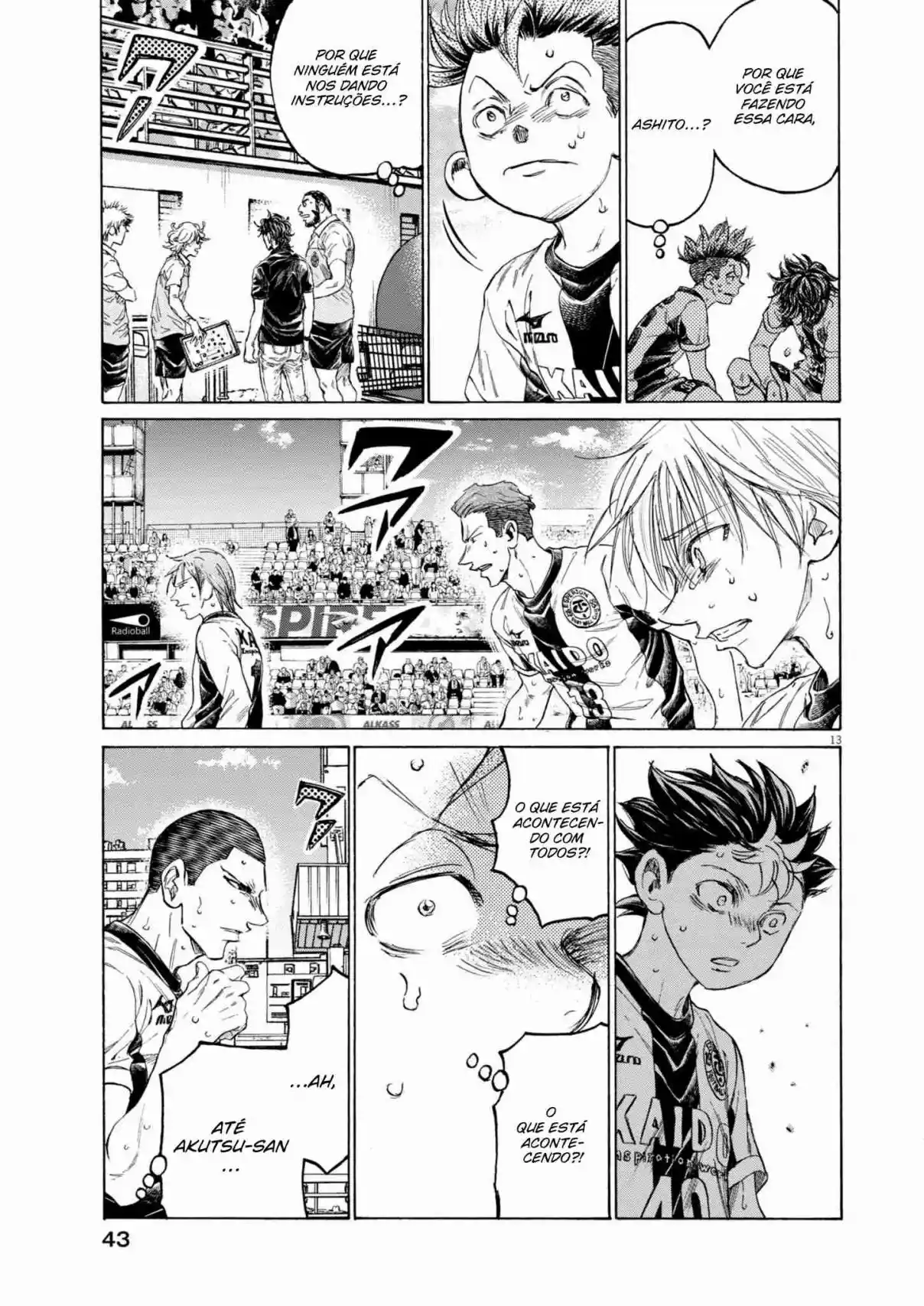 Read Ao Ashi pt Manga Online