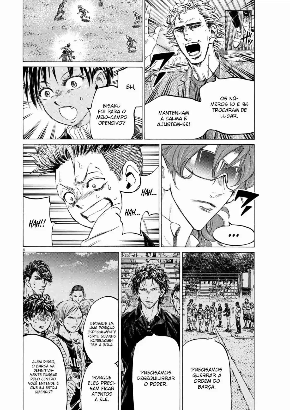 Read Ao Ashi pt Manga Online