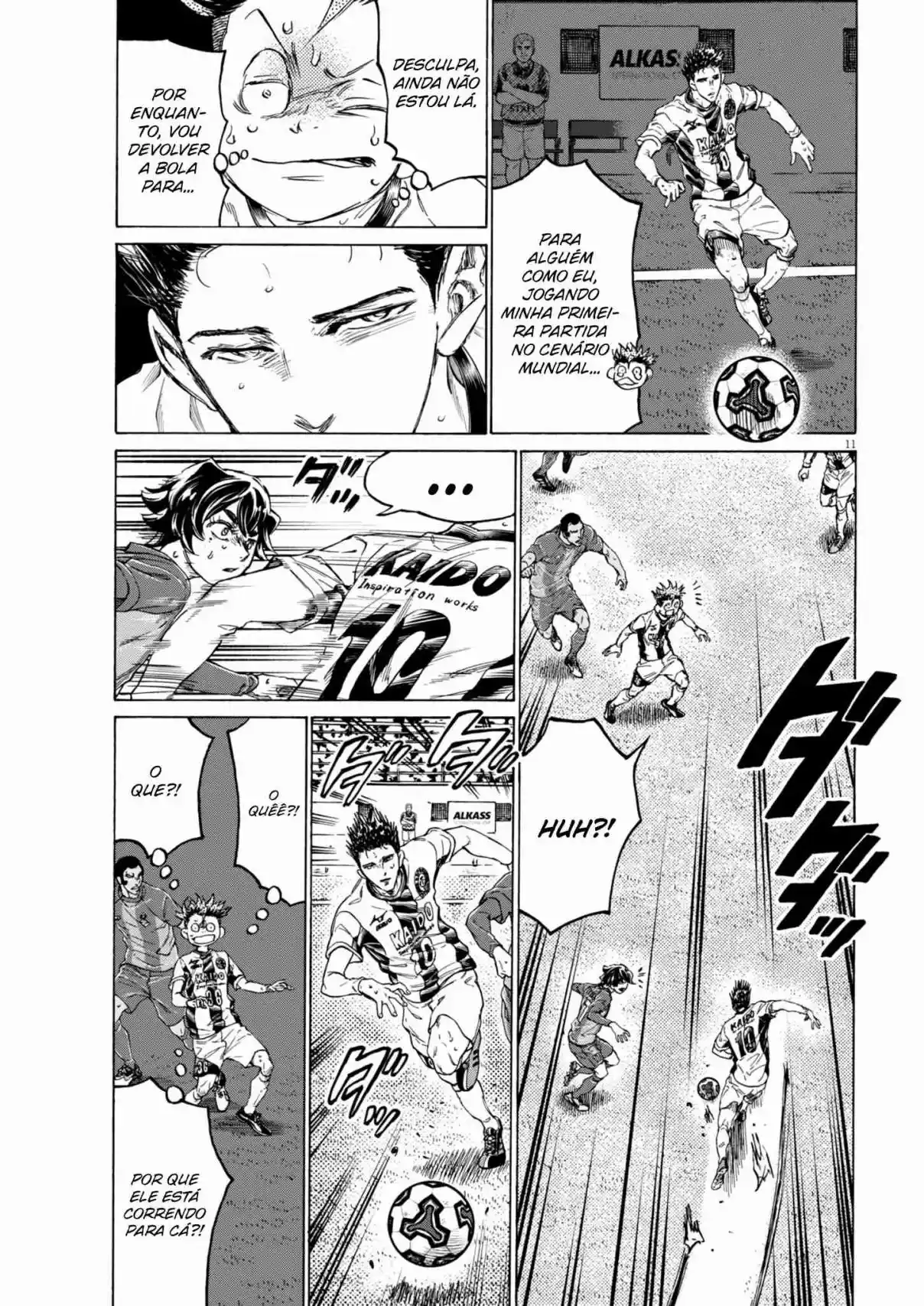 Read Ao Ashi pt Manga Online