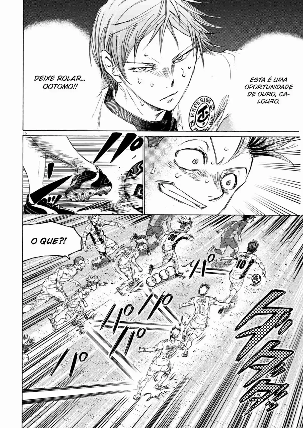 Read Ao Ashi pt Manga Online