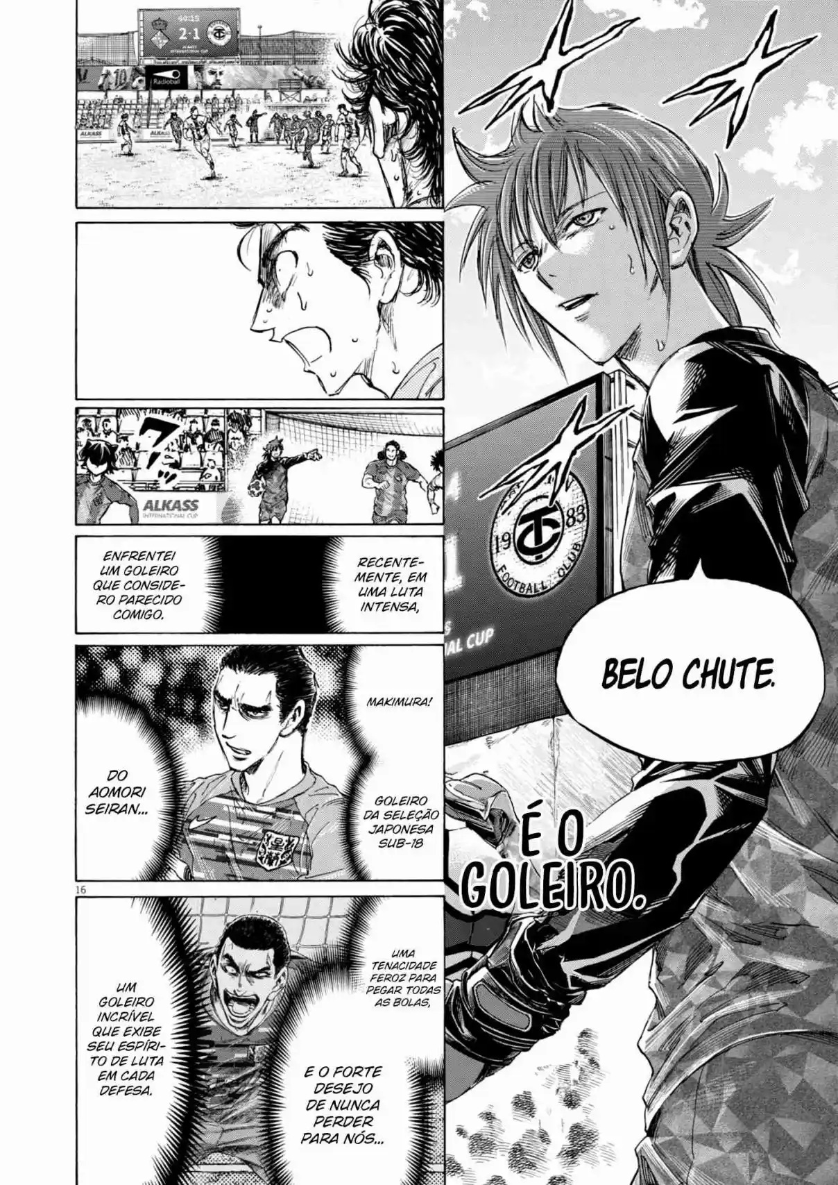 Read Ao Ashi pt Manga Online