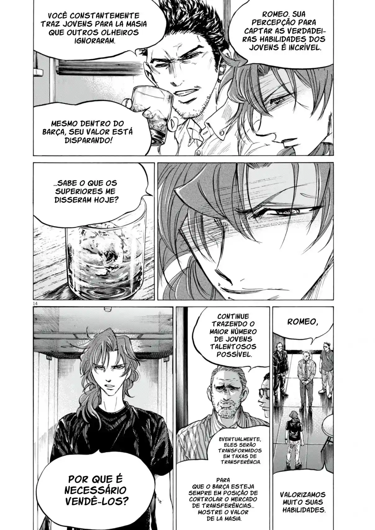 Read Ao Ashi pt Manga Online