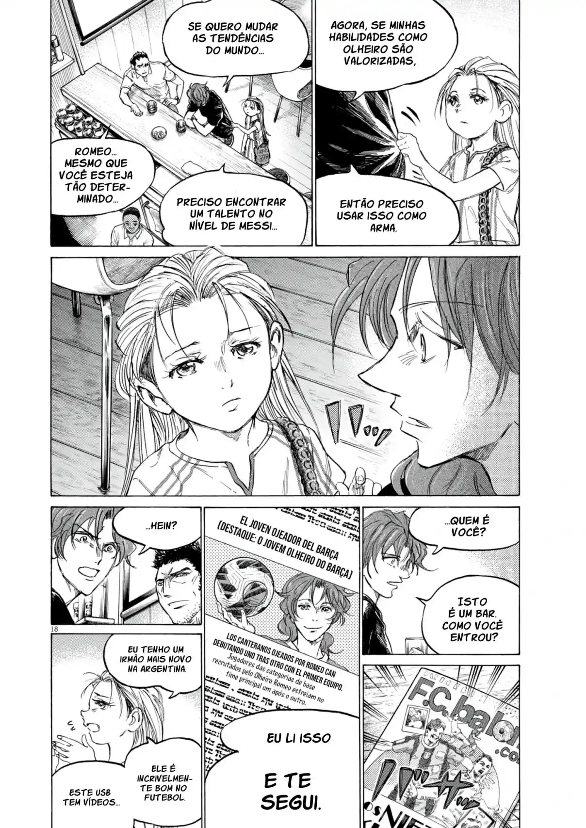 Read Ao Ashi pt Manga Online