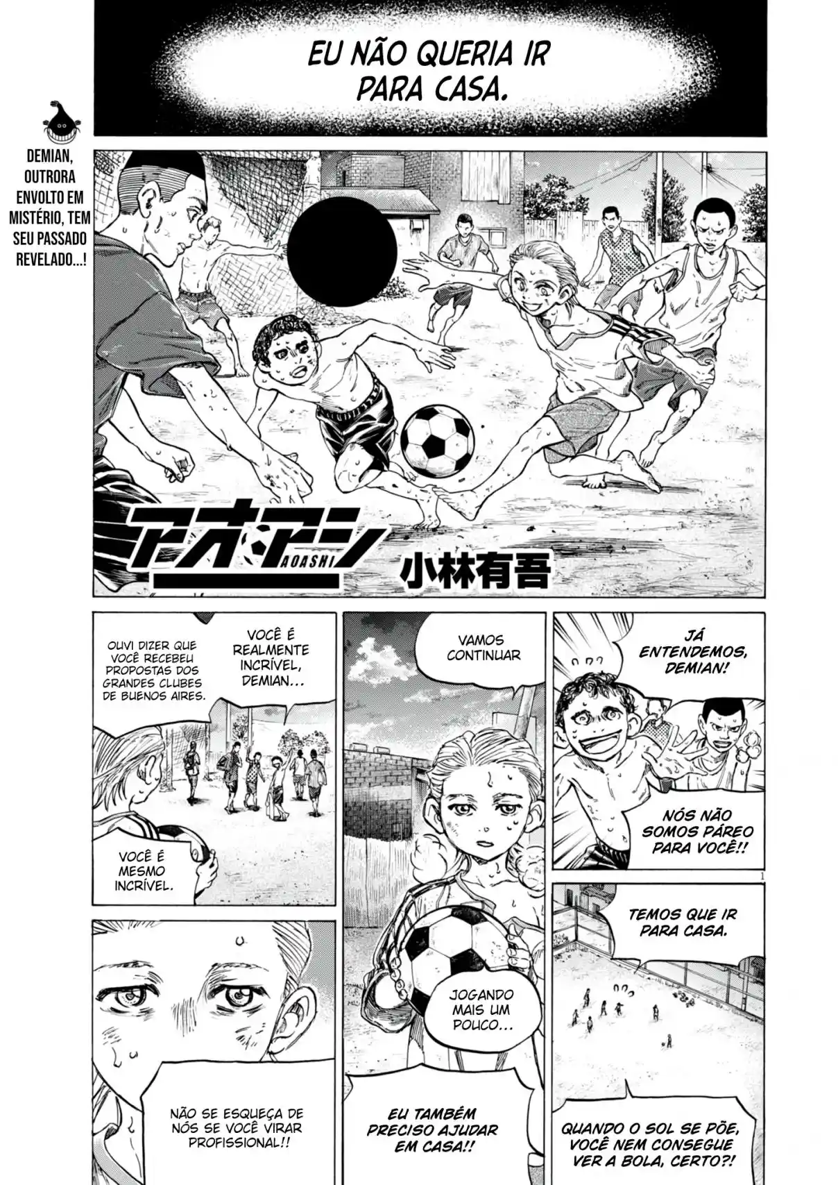 Read Ao Ashi pt Manga Online