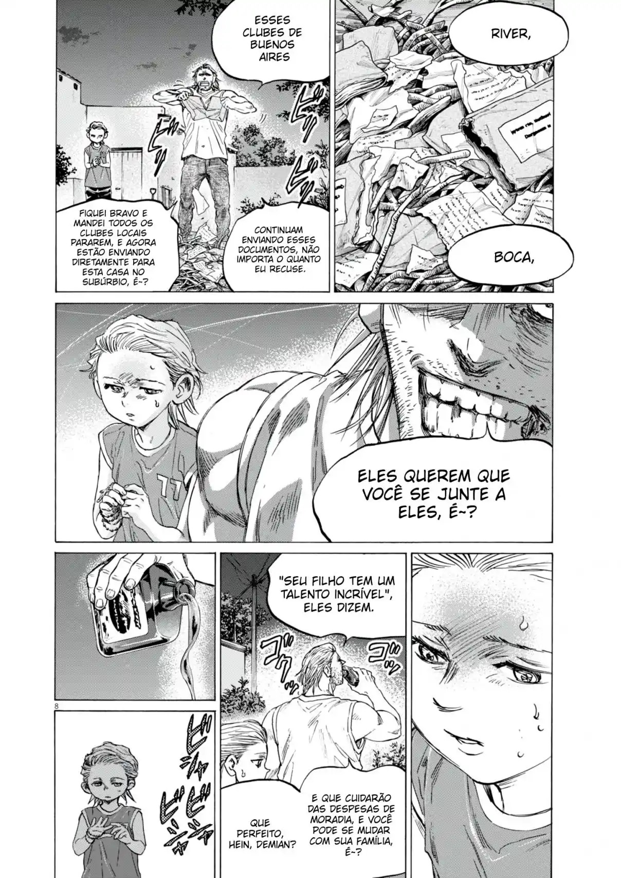 Read Ao Ashi pt Manga Online