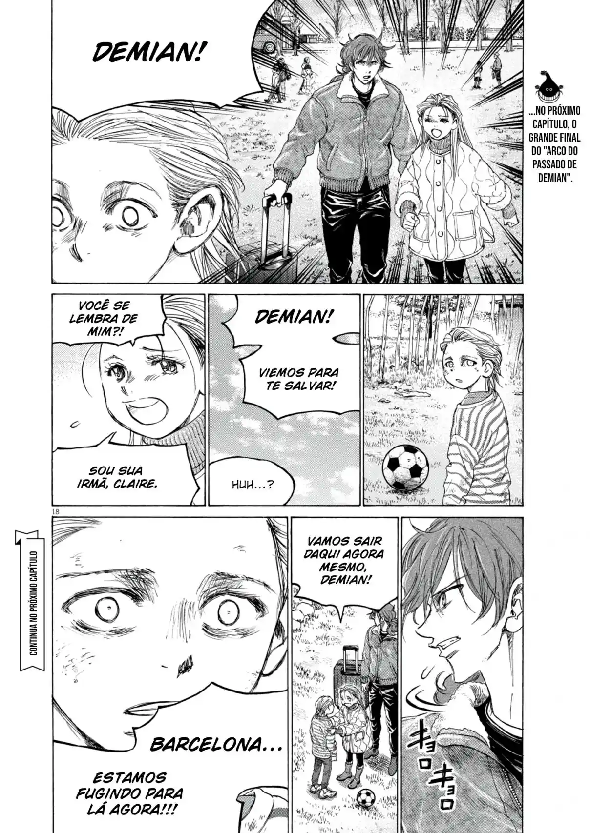 Read Ao Ashi pt Manga Online