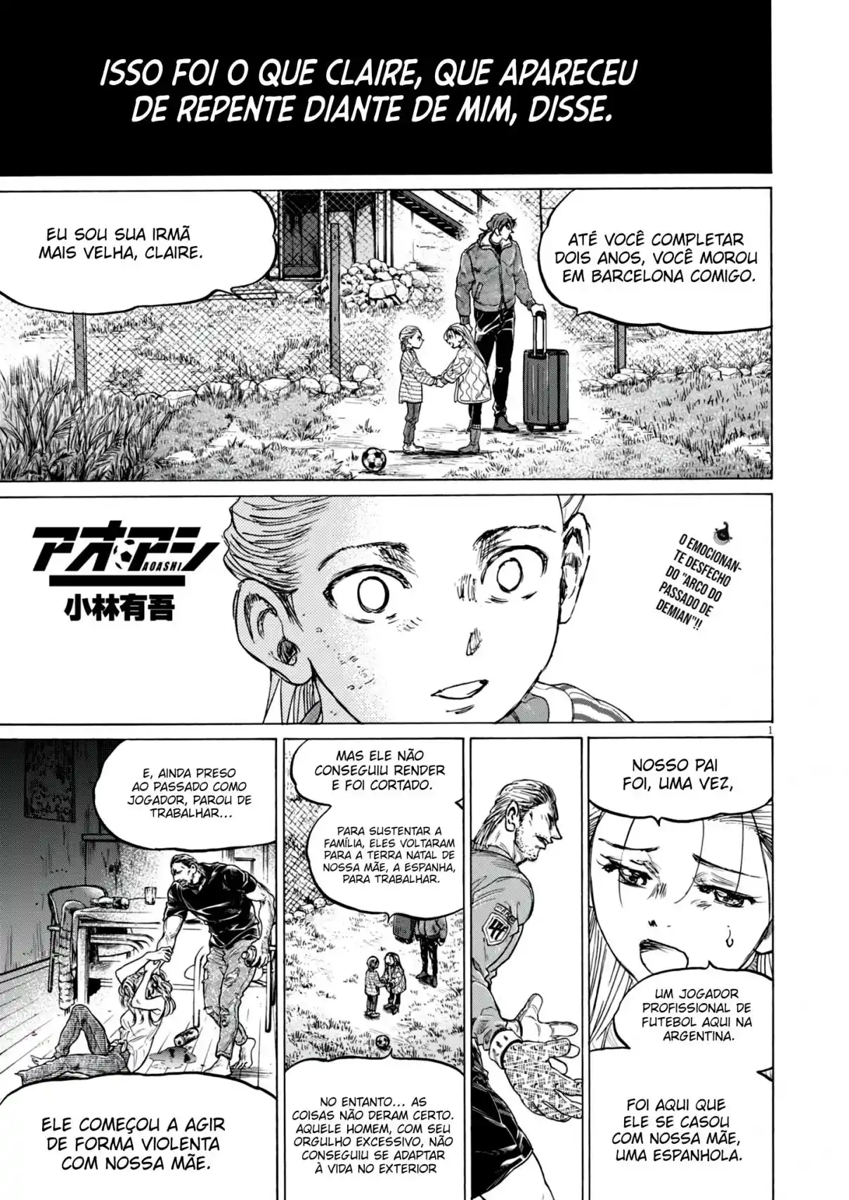 Read Ao Ashi pt Manga Online