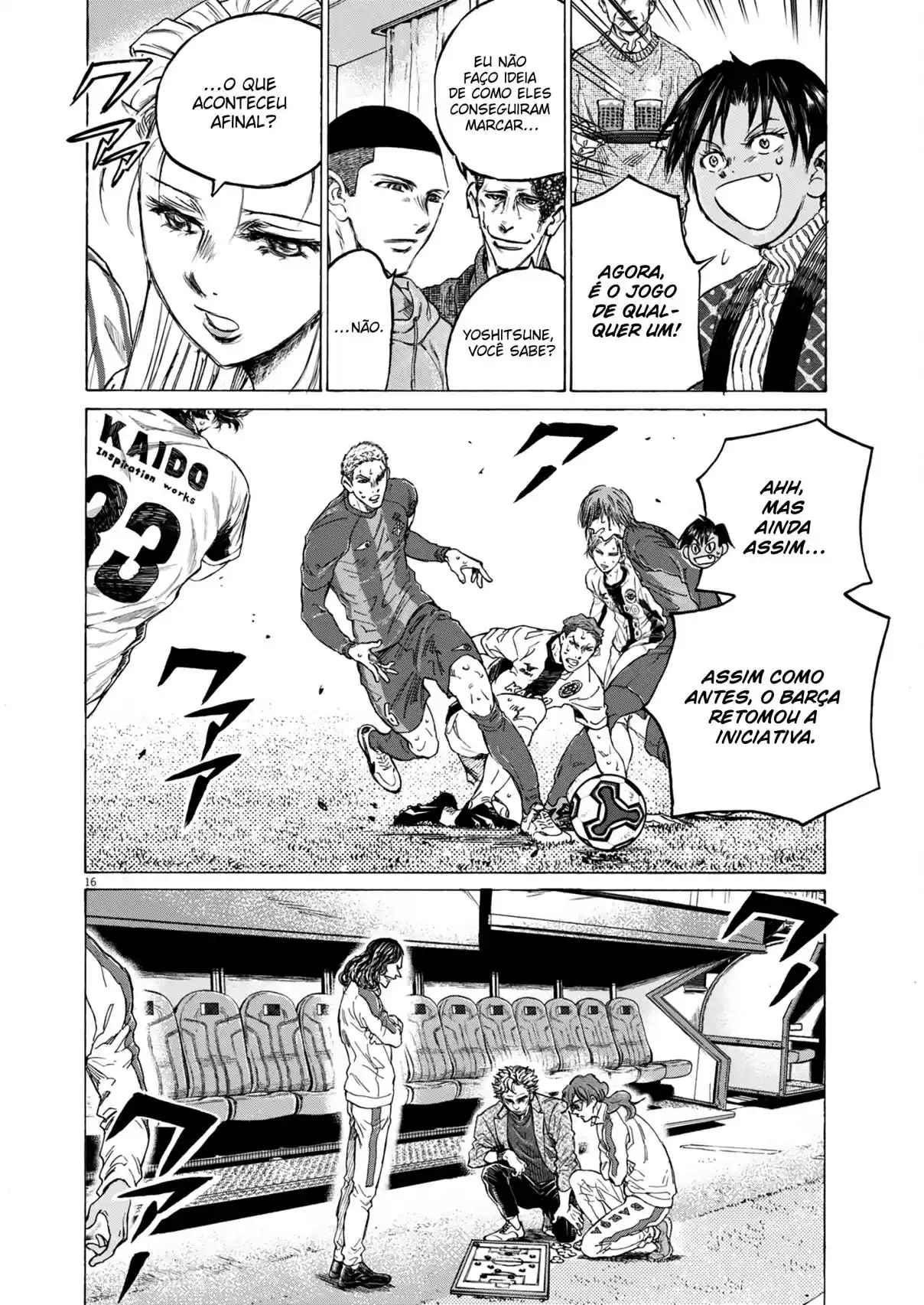 Read Ao Ashi pt Manga Online