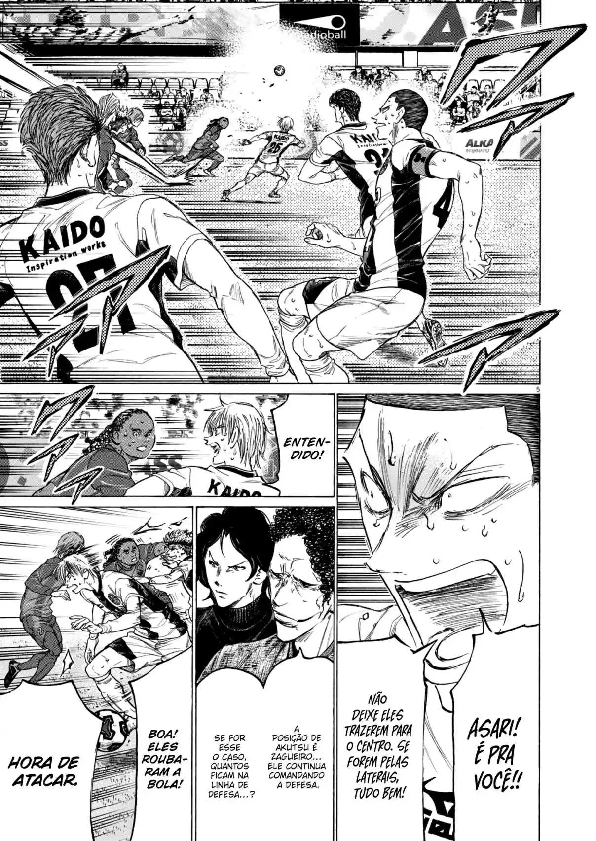 Read Ao Ashi pt Manga Online