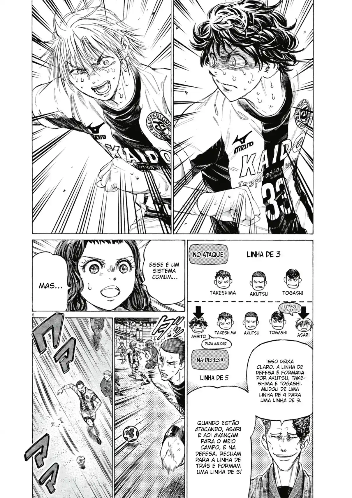 Read Ao Ashi pt Manga Online