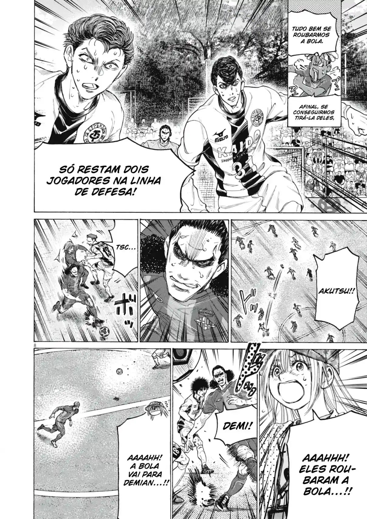 Read Ao Ashi pt Manga Online