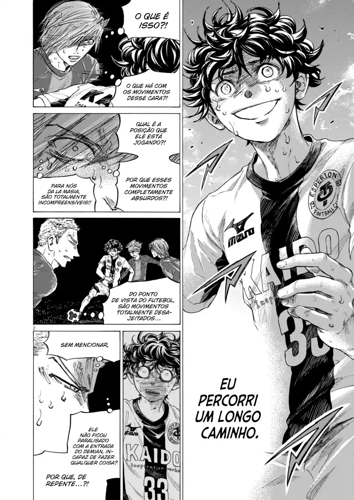 Read Ao Ashi pt Manga Online