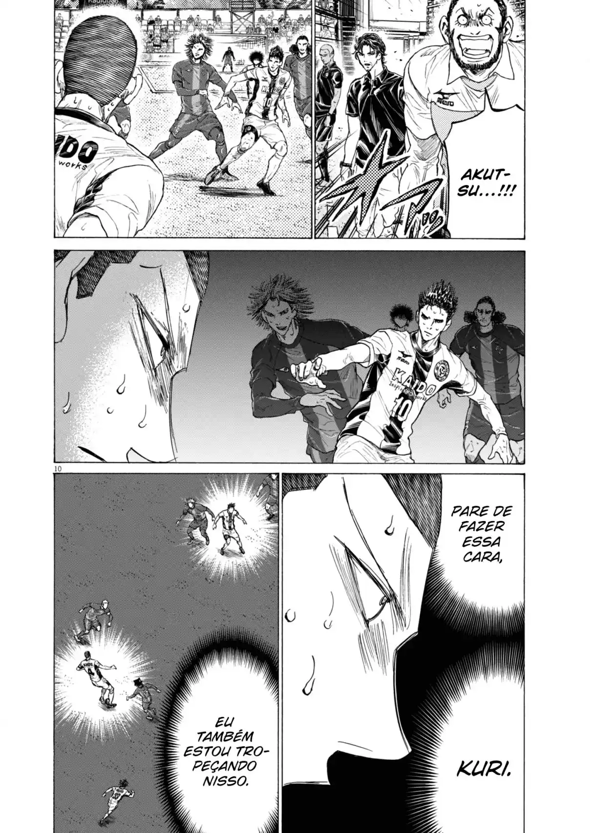 Read Ao Ashi pt Manga Online