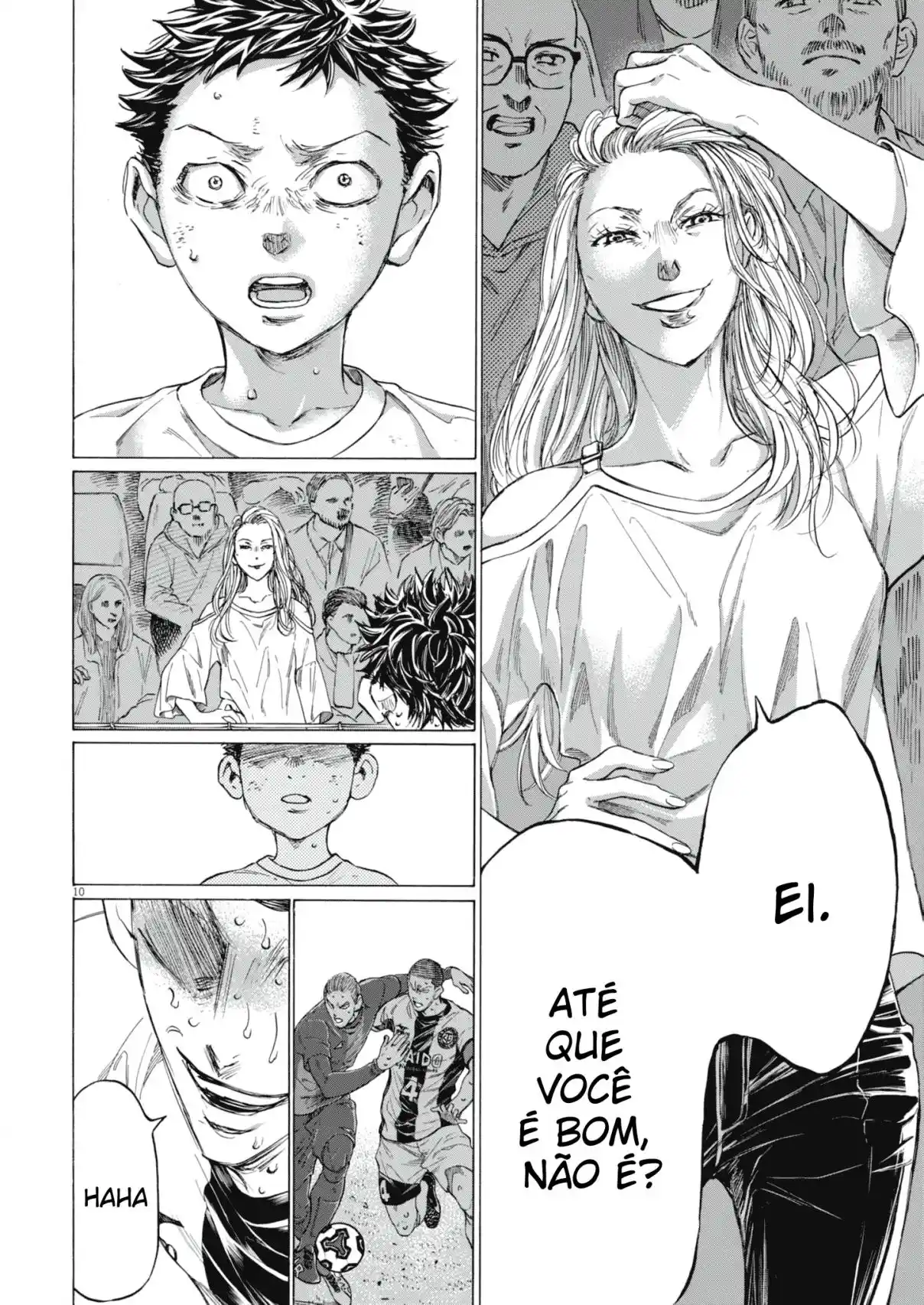 Read Ao Ashi pt Manga Online