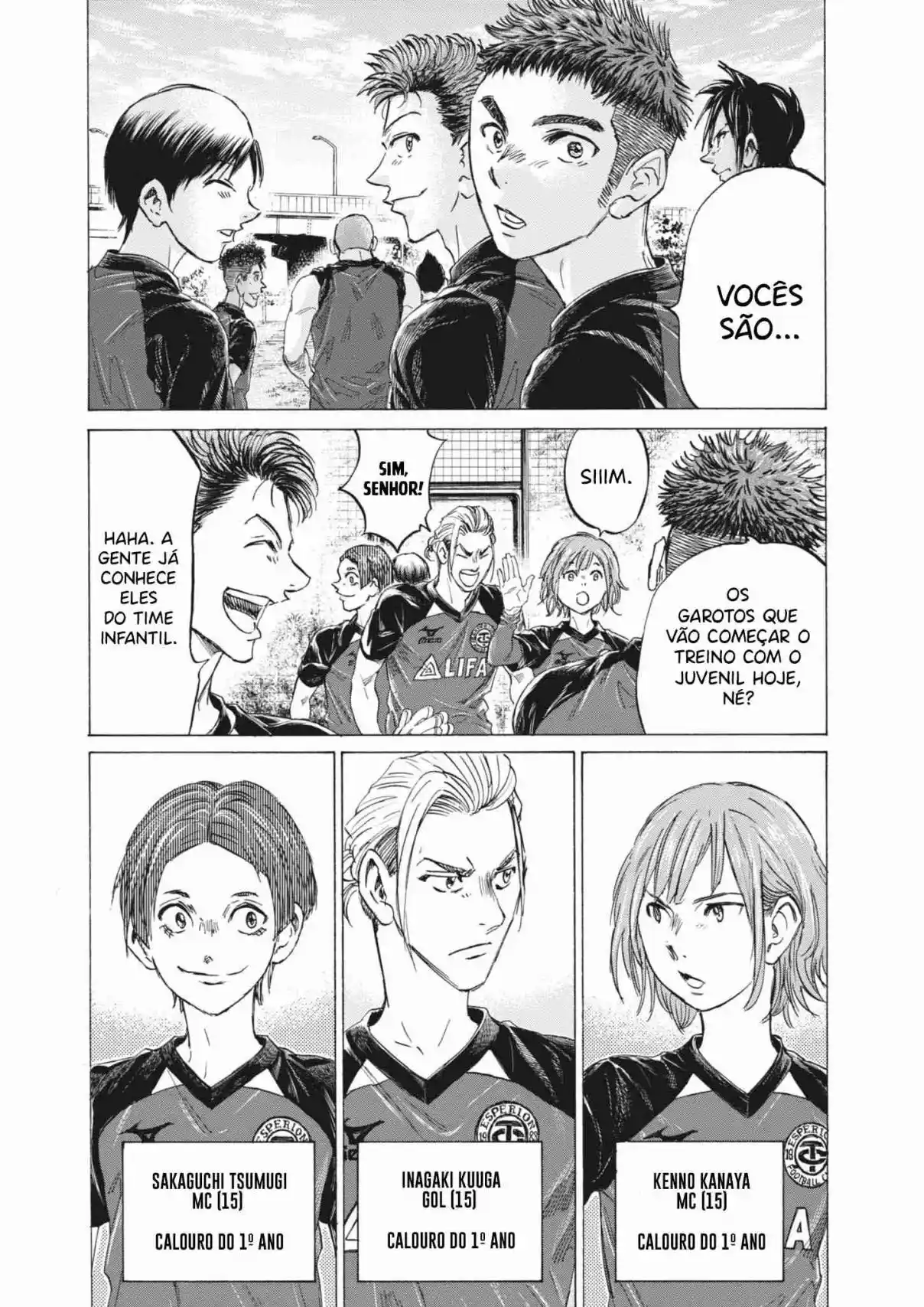 Read Ao Ashi pt Manga Online