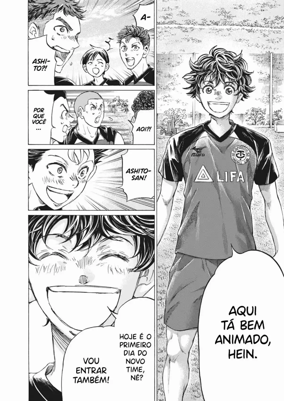 Read Ao Ashi pt Manga Online