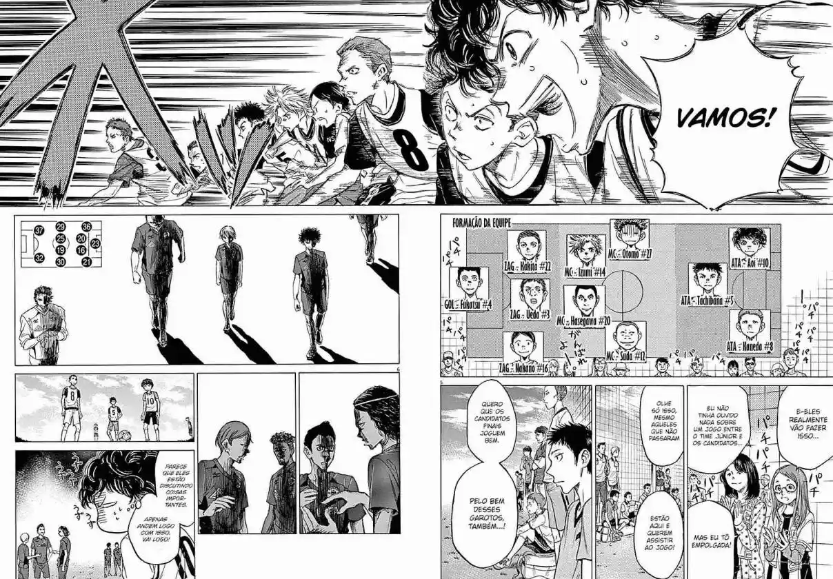 Read Ao Ashi pt Manga Online