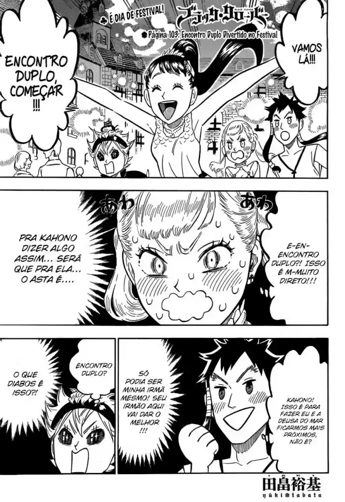 Read Black Clover pt Manga Online