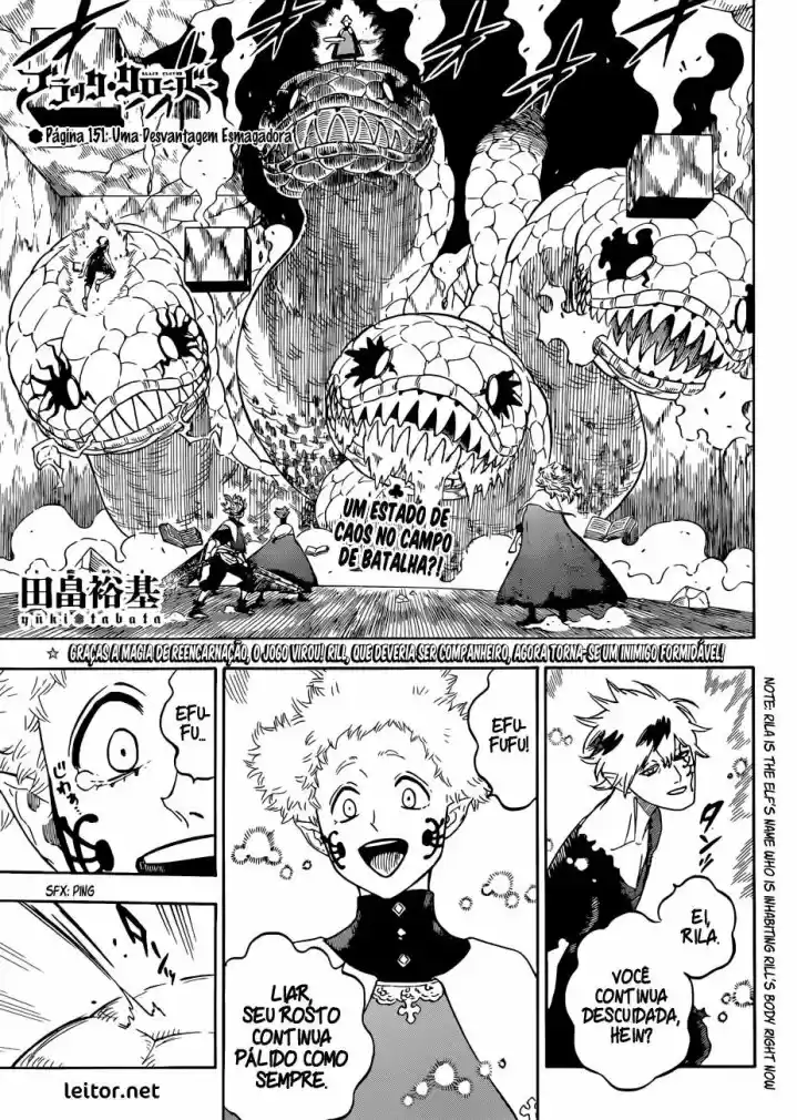 Read Black Clover pt Manga Online