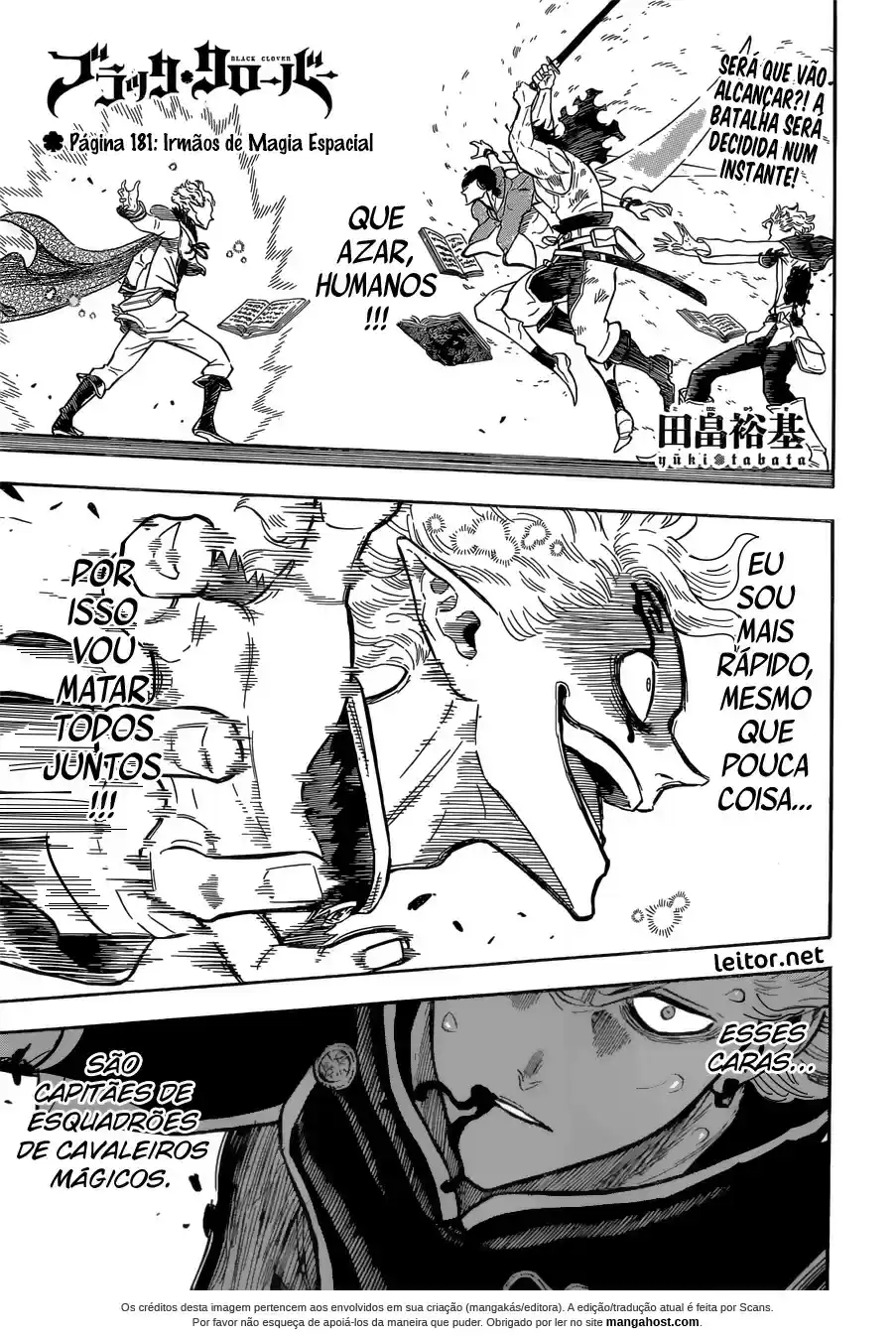 Read Black Clover pt Manga Online